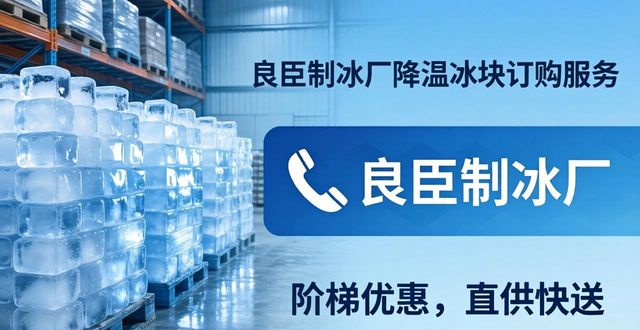 天津降温冰块订购 良臣制冰厂直供快送